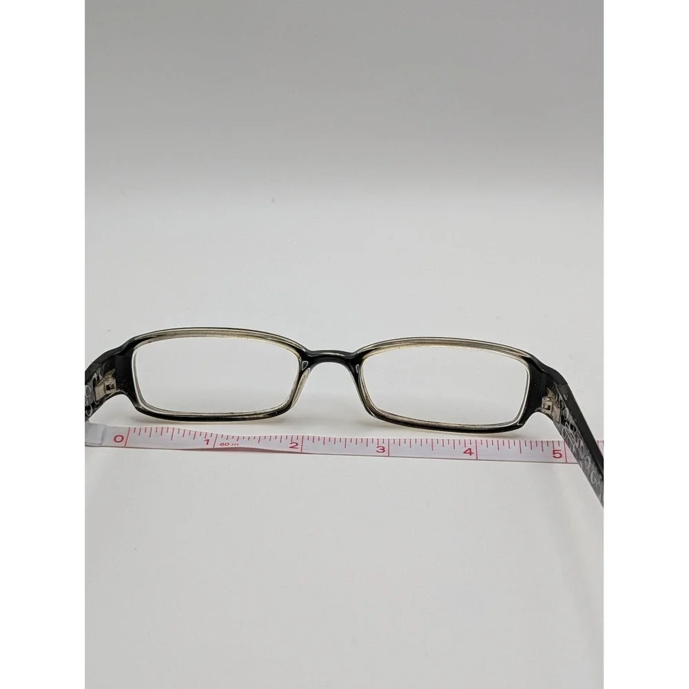 Coach Avery 626 Black Eyeglasses Frames Rectangle Womens Signature Print